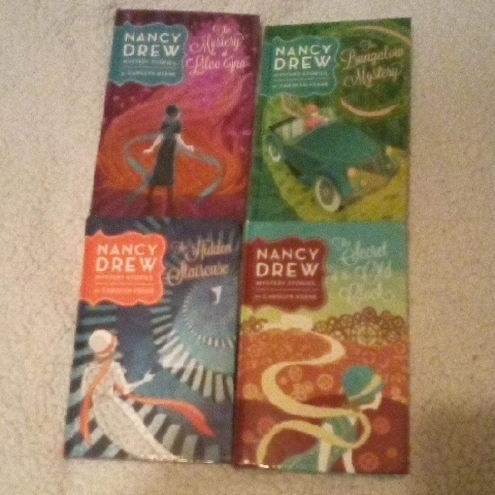 Nancy Drew Mystery Book Set( All 4)